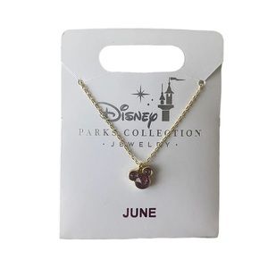 Disney birth month necklace